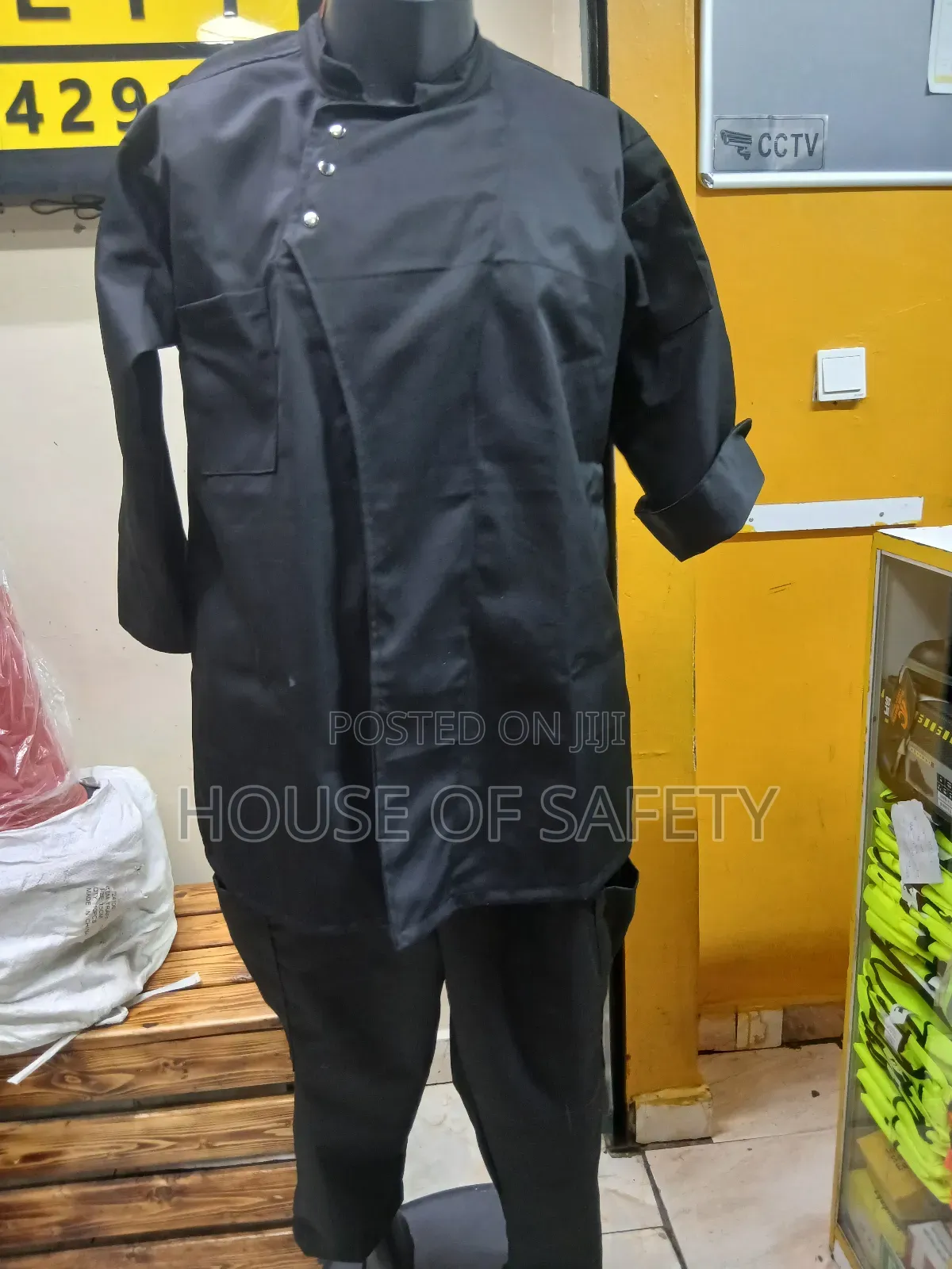 Reversible Jackets and Pants for Kitchen Staff