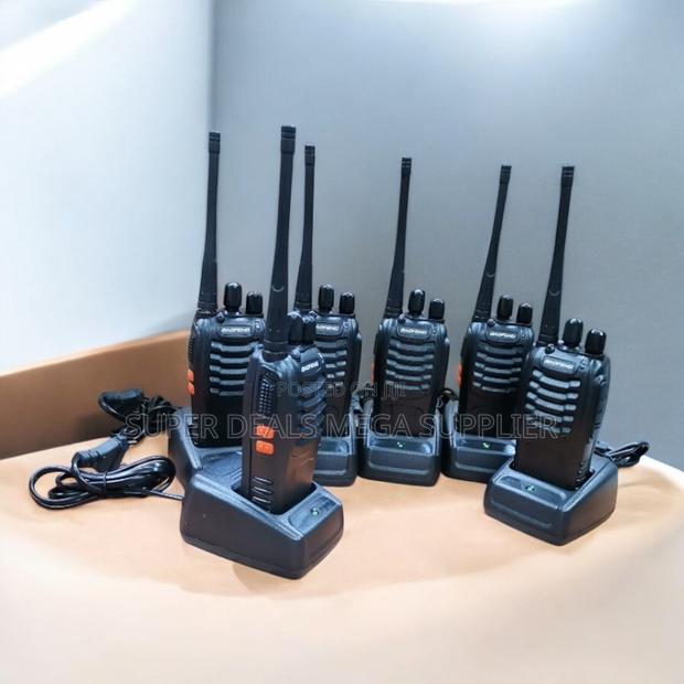 Baofeng Bf-888s Walkie Talkie Radio Calls- 6 Pieces With Clear Sound