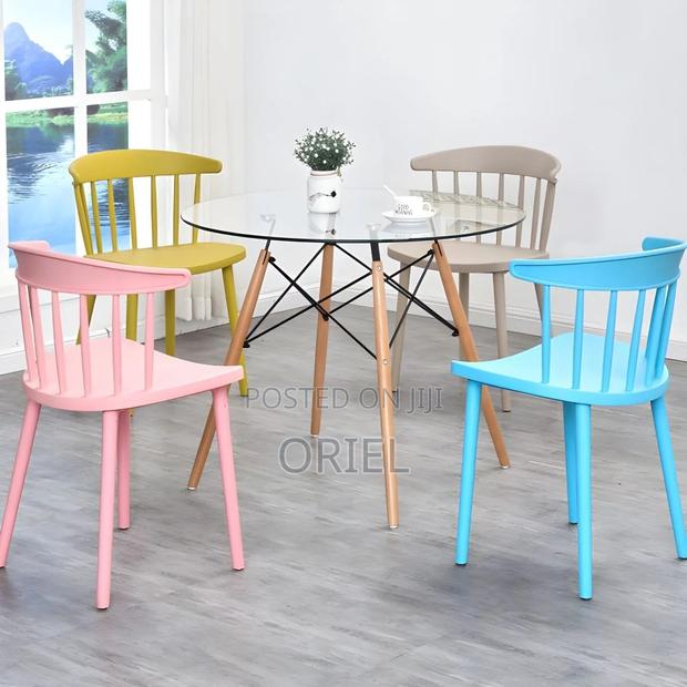 Modern Plastic Dining Chair : Cafeteria Bistro Dining Chair - thumbnail 7