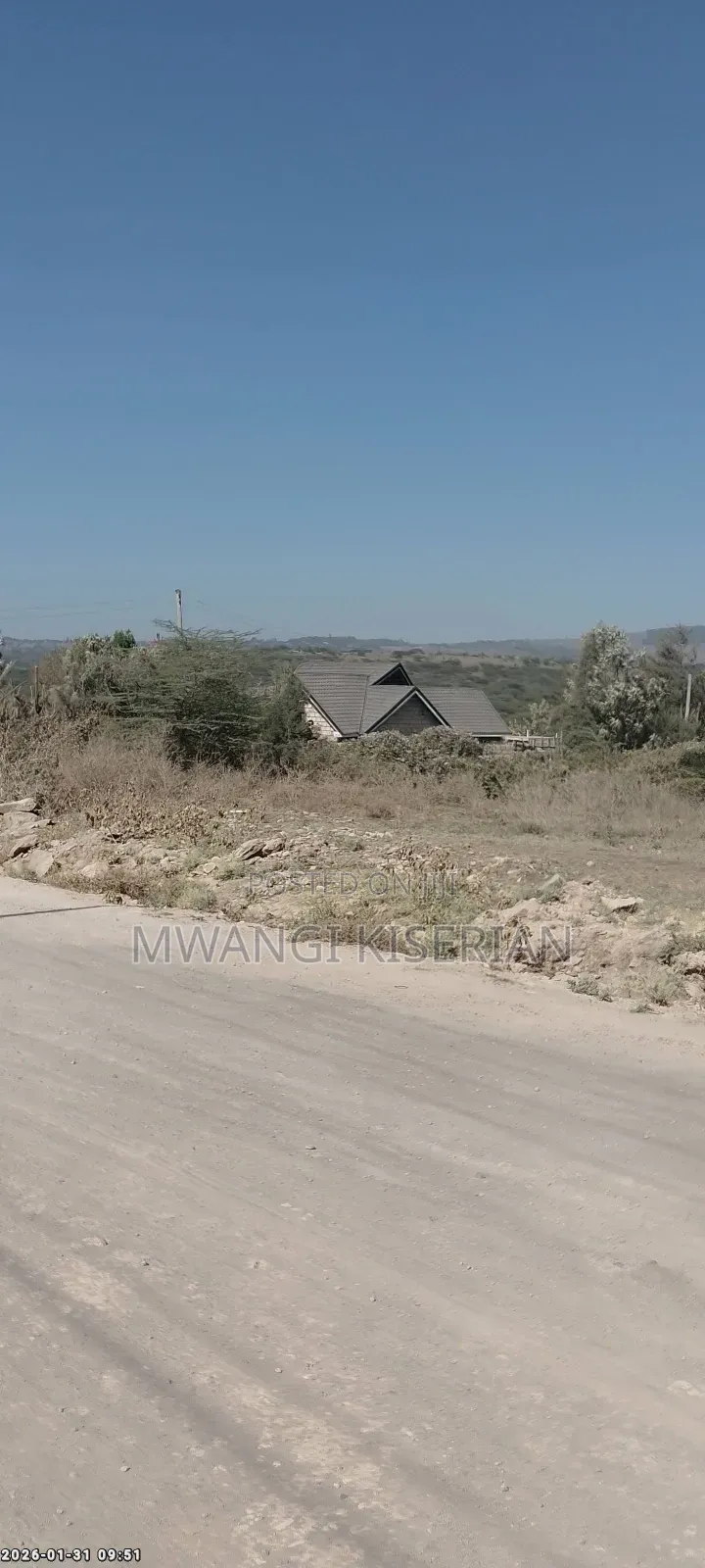 Plots in Kiserian 700mts From Tarmac