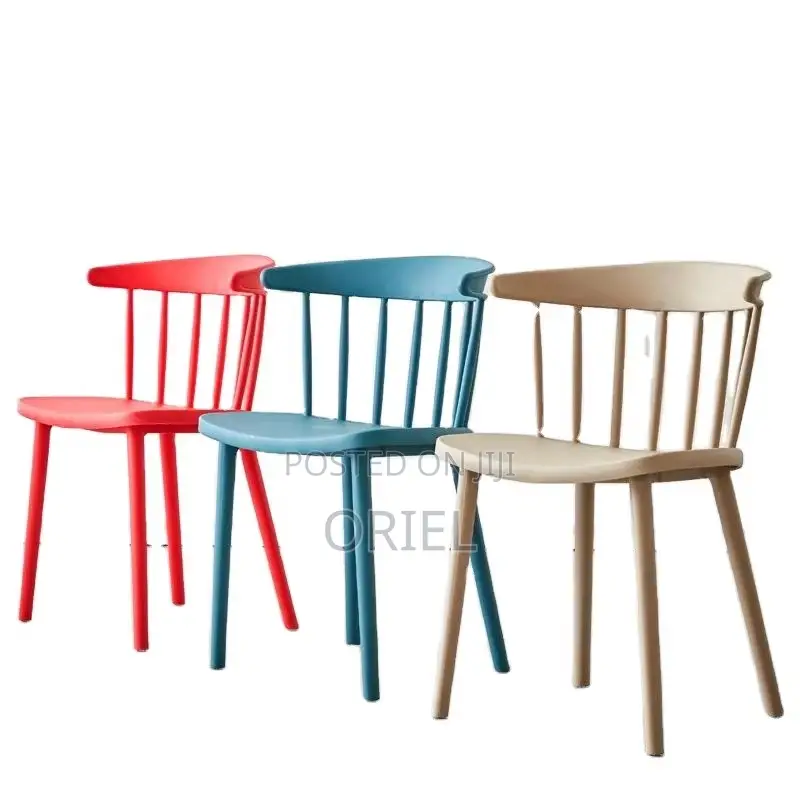 Modern Plastic Dining Chair : Cafeteria Bistro Dining Chair