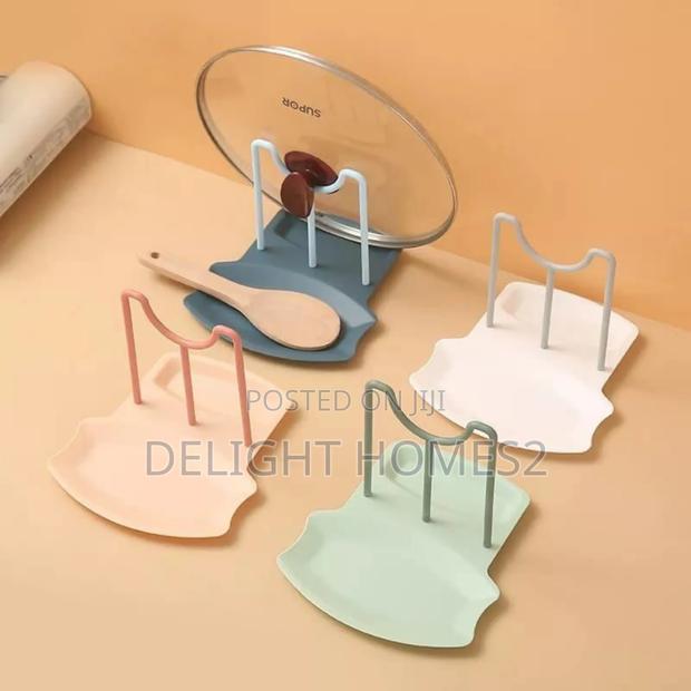 Spoon Rest and Pot Lid Holder_za