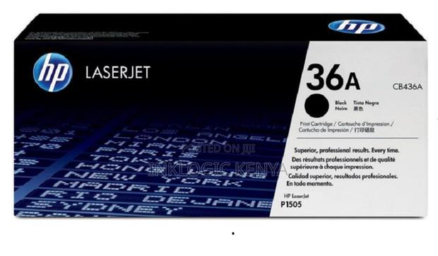 Hp 36a Black Laserjet Toner Cartridge (Cb436a)