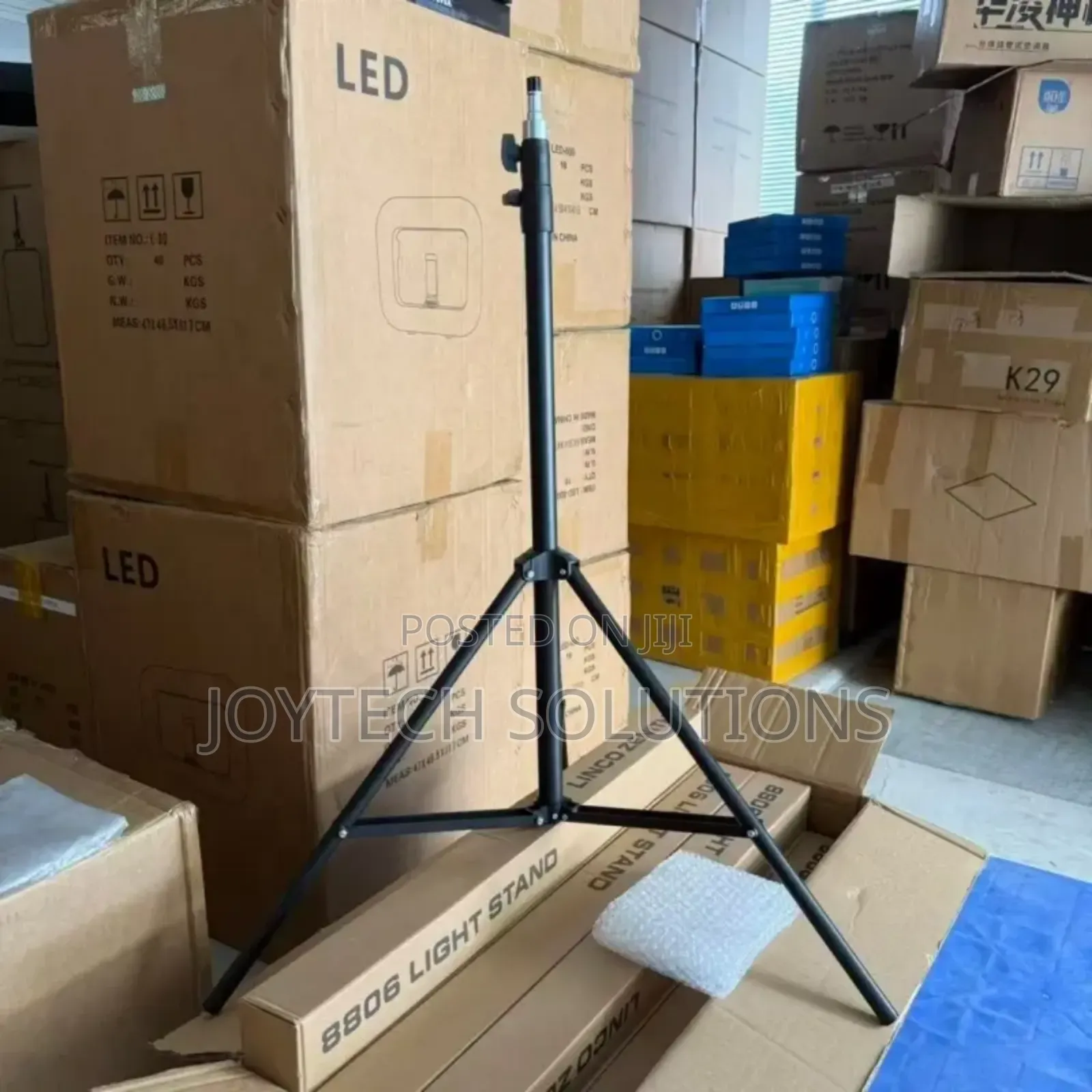 Lightweight Tripod Stand for Photography Videography Lighting Holder.