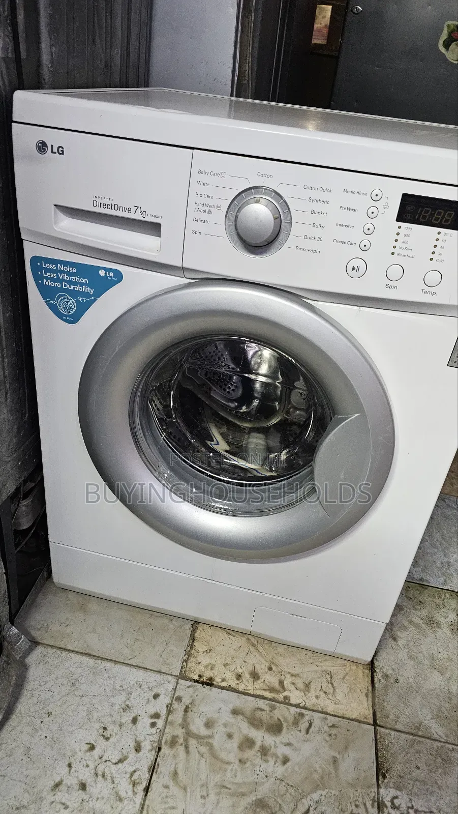Lg 6kg Front Load Washing Machine