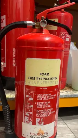 Fireshield 6 Litre Foam Spray Fire Extinguisher.