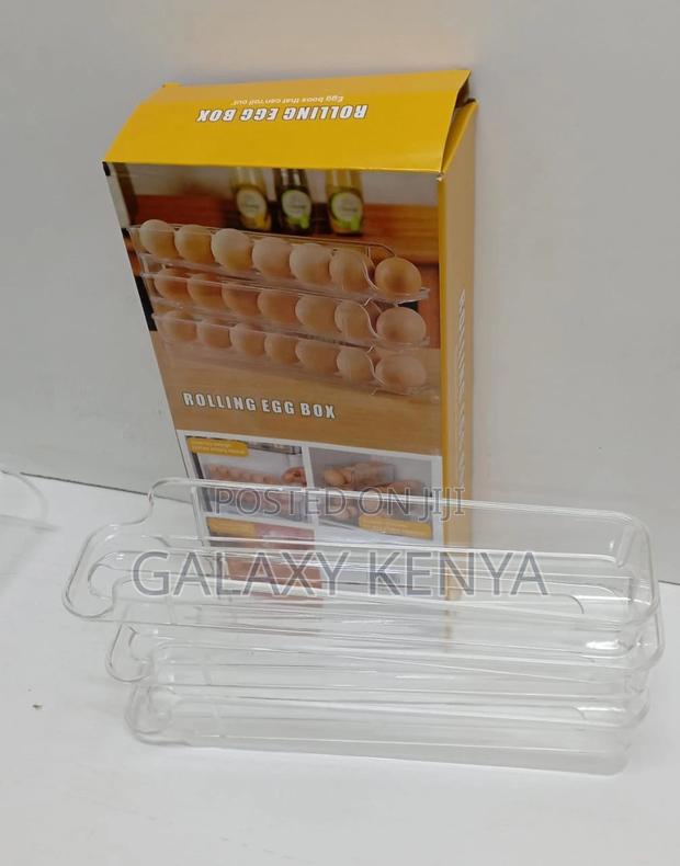 3 Layered Rolling Egg Storage Box - thumbnail 3