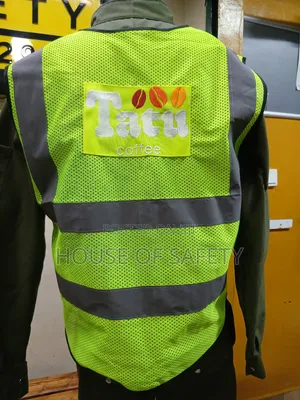 Meshed Lumi Green Pockets Vests