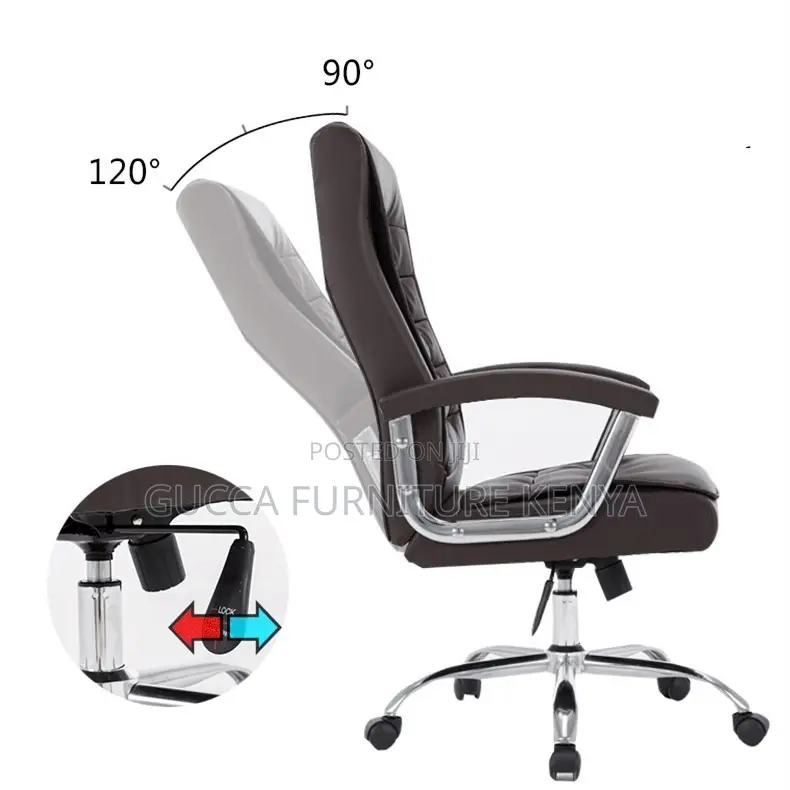 Manager's Executive Leather Office Desk Chair