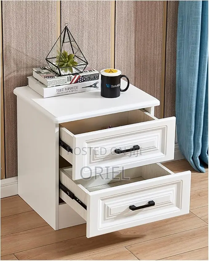 Home Cabinet : Modern Home Bedside 2-drawer Storage Cabinet