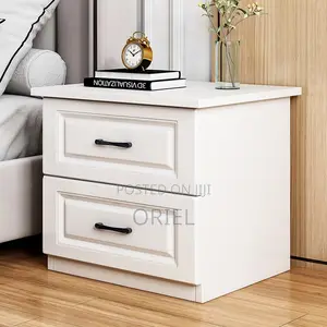 Home Cabinet : Modern Home Bedside 2-drawer Storage Cabinet