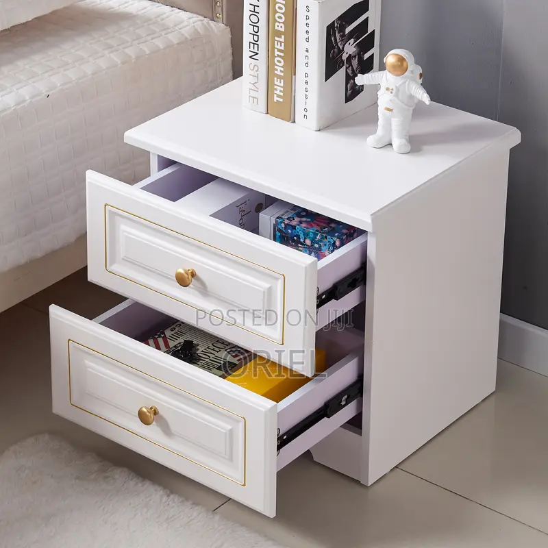 Home Cabinet : Modern Home Bedside 2-drawer Storage Cabinet