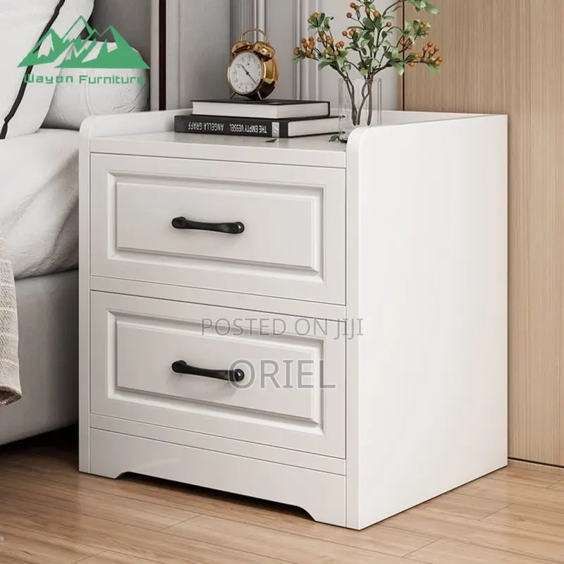 Home Cabinet : Modern Home Bedside 2-drawer Storage Cabinet