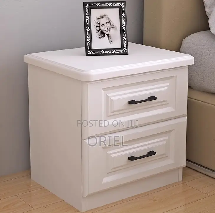 Home Cabinet : Modern Home Bedside 2-drawer Storage Cabinet