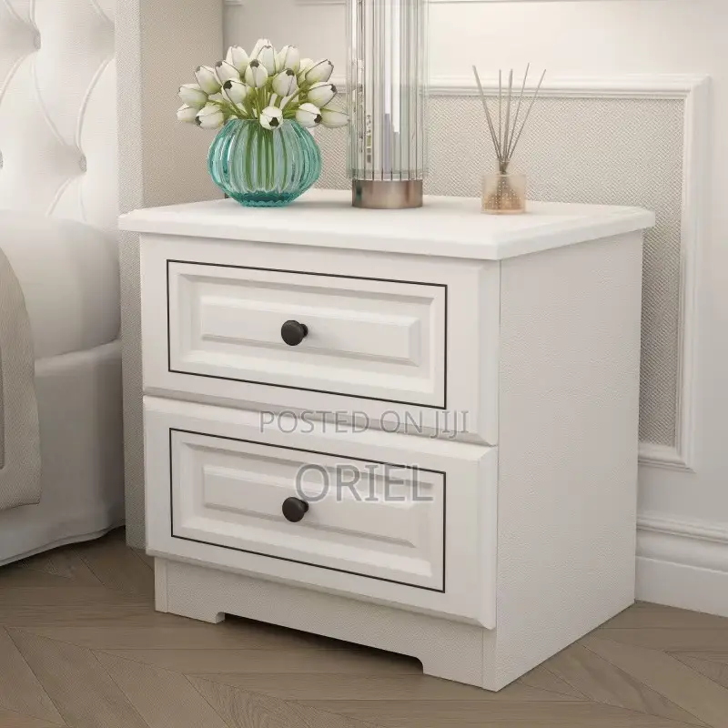 Home Cabinet : Modern Home Bedside 2-drawer Storage Cabinet