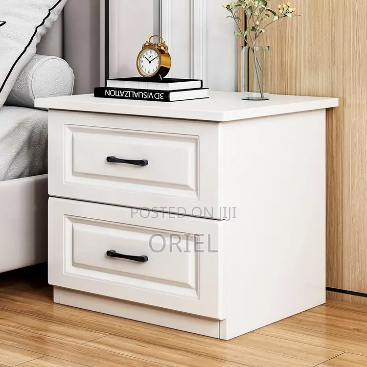 Home Cabinet : Modern Home Bedside 2-drawer Storage Cabinet