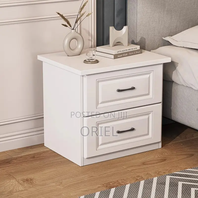 Home Cabinet : Modern Home Bedside 2-drawer Storage Cabinet