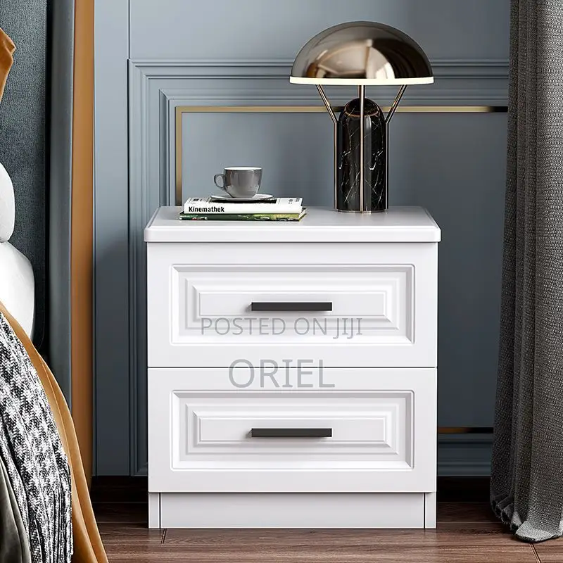 Home Cabinet : Modern Home Bedside 2-drawer Storage Cabinet
