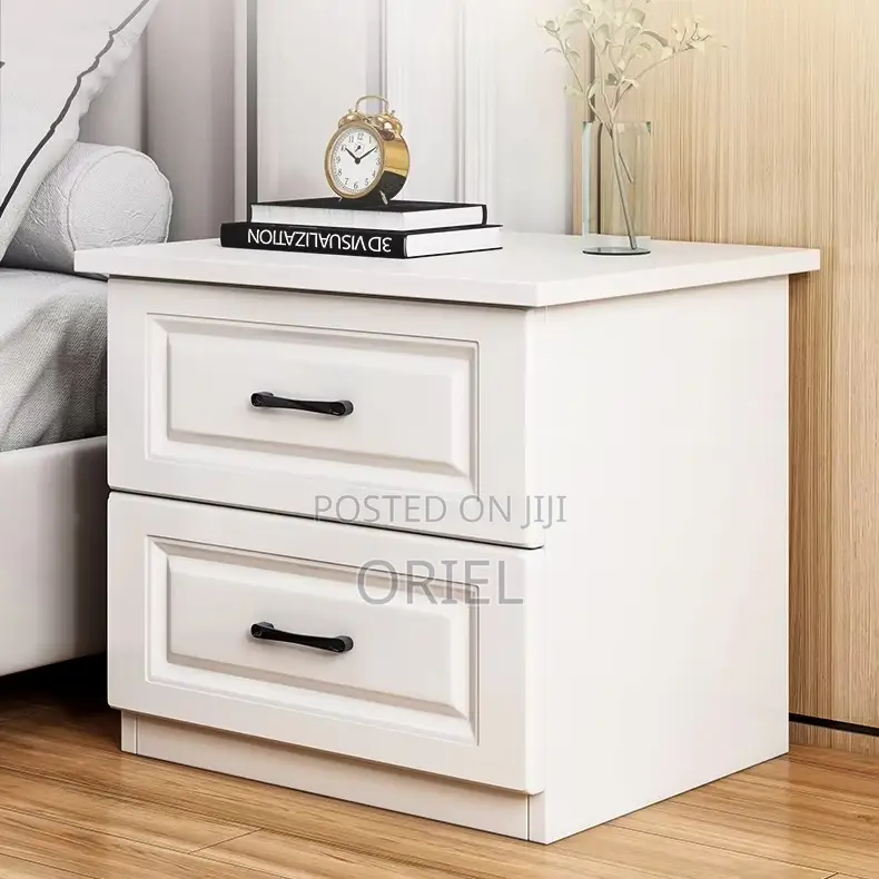 Home Cabinet : Modern Home Bedside 2-drawer Storage Cabinet