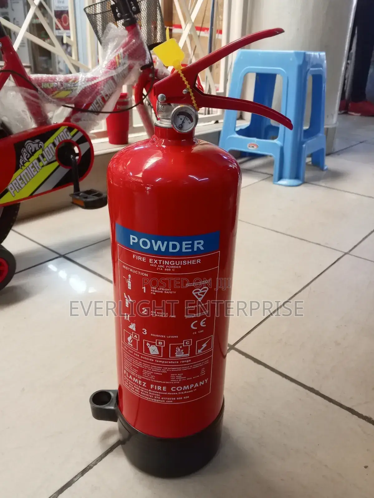 2 Kg Dry Powder Fire Extinguisher