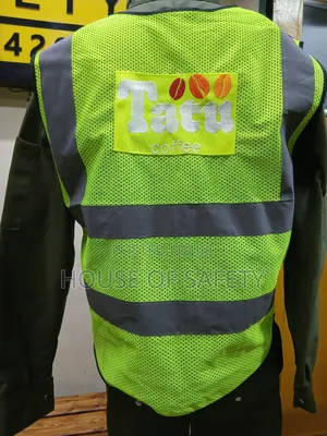 Patched Branding on Mesh Vest Jackets