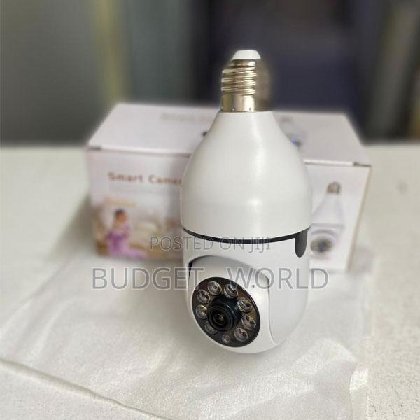V380 Pro Wireless PTZ Bulb Camera – 360° Surveillance