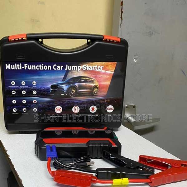 High Power Jq7 Car Jump Starter Kit With Tyre Inflator 80000mah - main view