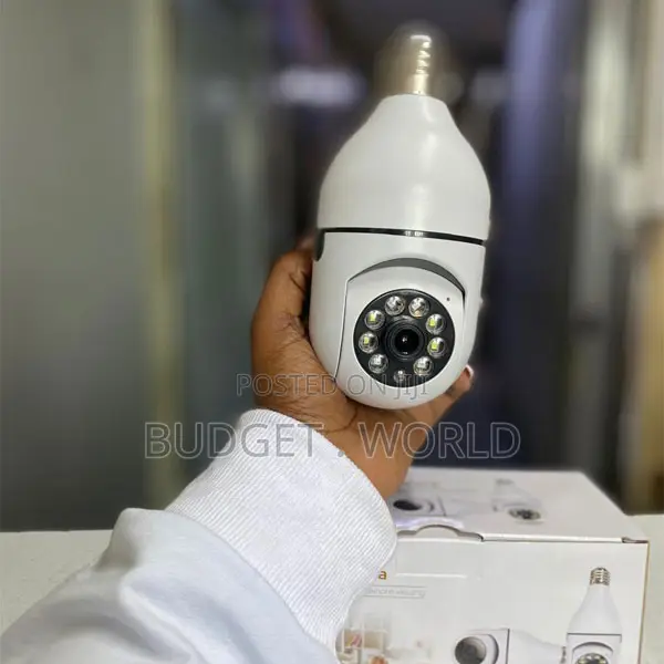 V380 Pro 360° Smart Bulb Camera – Home CCTV System