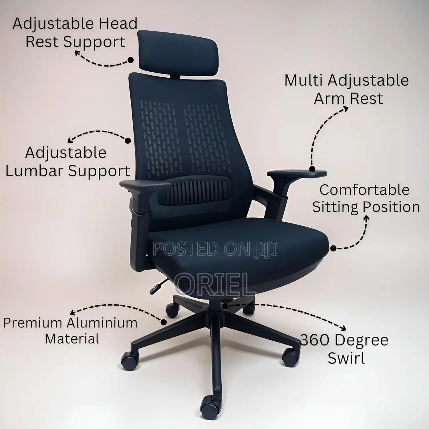 Office Chair : Executive Orthopedic Office Seat