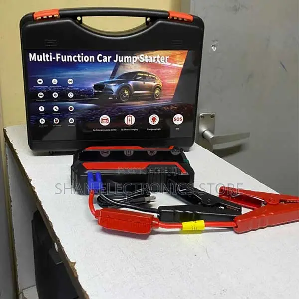 Portable Q7 Jump Starter Power Bank With Led Flashlight Usb Charging