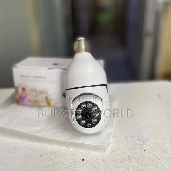 V380 Pro PTZ Bulb Security Camera – Mobile App Control