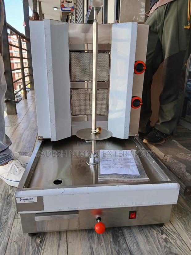 Exemplary Premier 2 Burner Shawarma Machine - main view