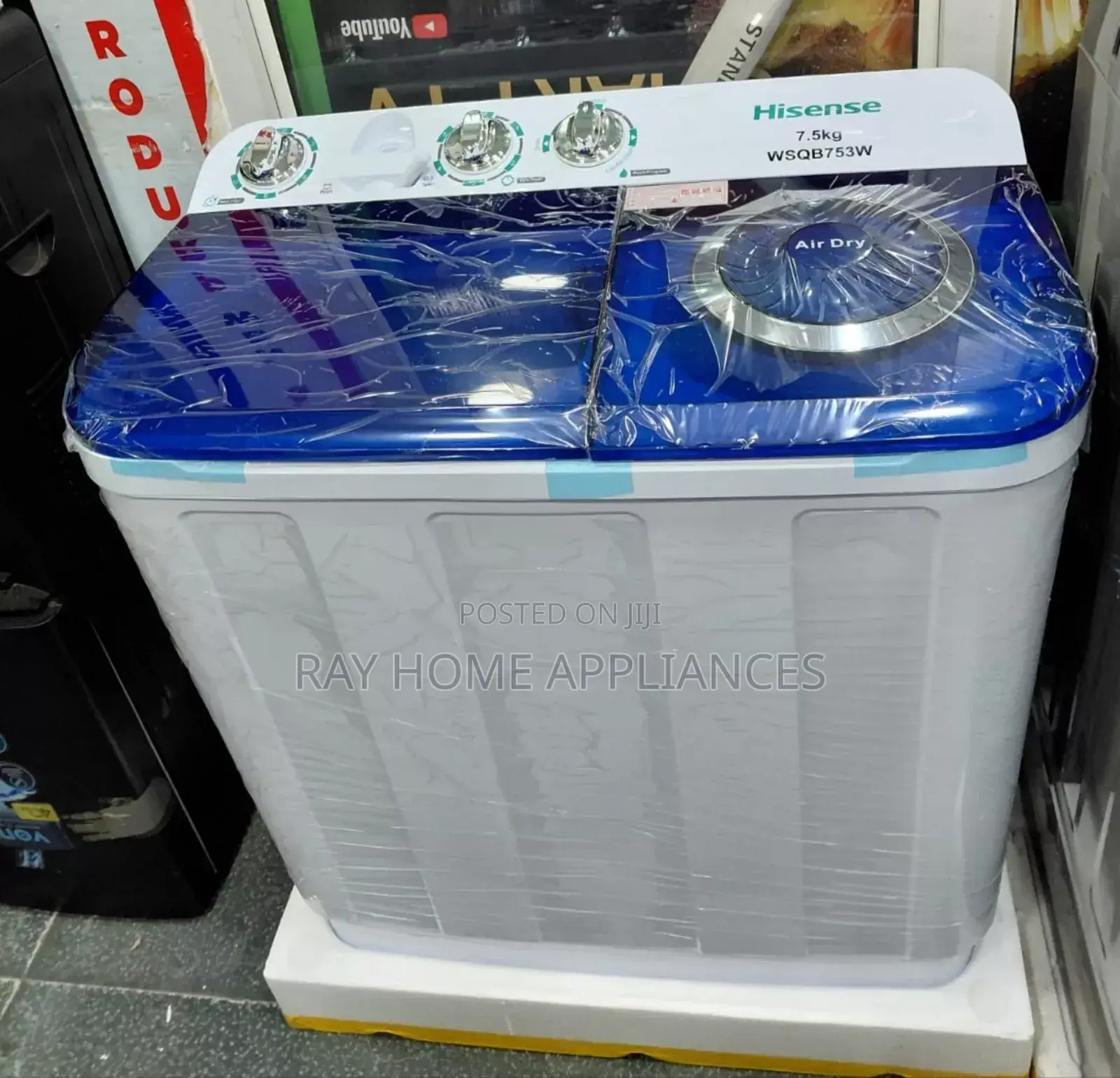 Hisense Twin Tub Washing Machine 7.5kgs