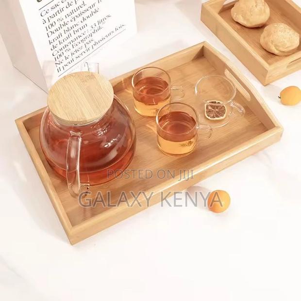 3 in 1 Bamboo Serving Tray - thumbnail 4