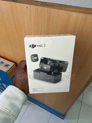 Dji Mic 3 (2 Tx + 1 Rx + Charging Case), Wireless Microphone