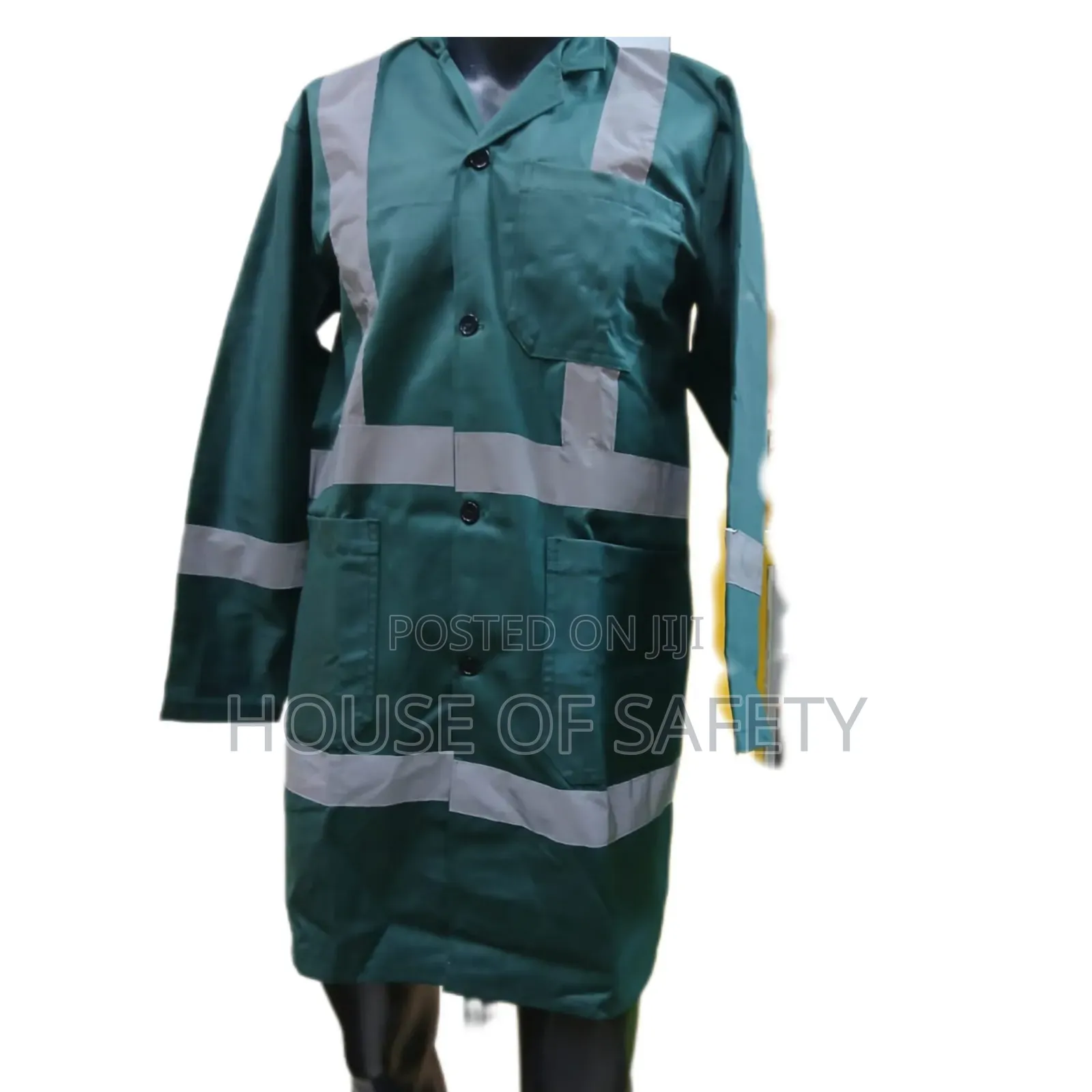 Sliver Stripes Dustcoat.Longextra