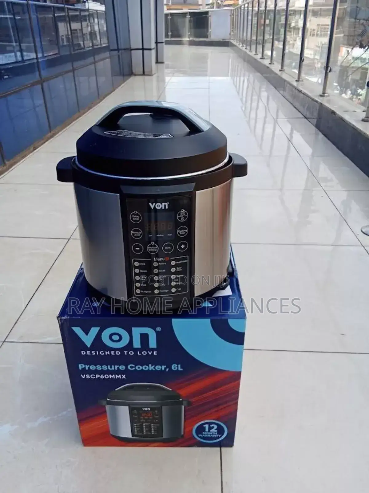 Von Pressure Cooker 6litres