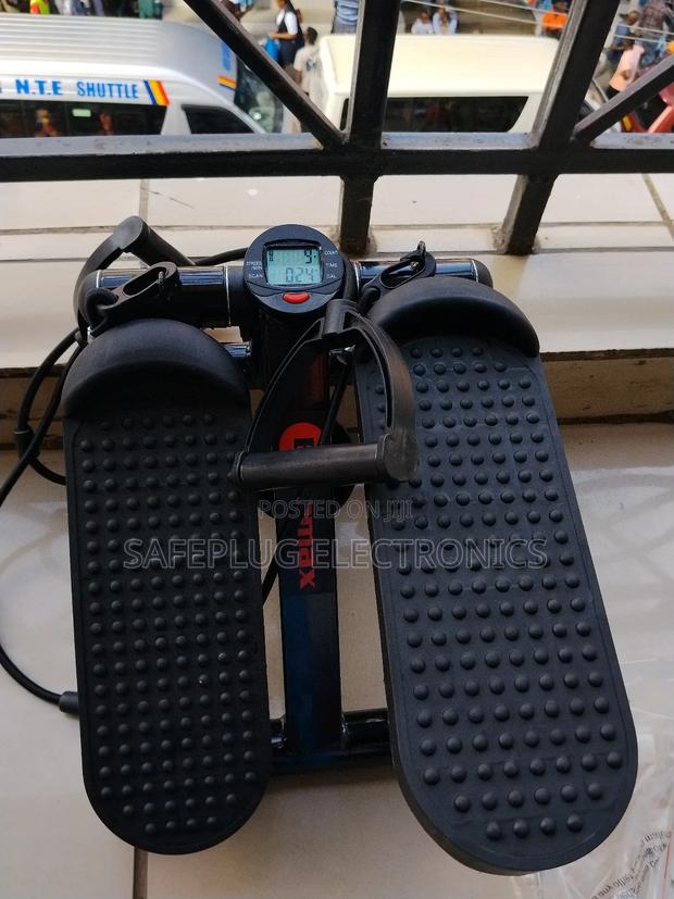 Stepper: Jet Black / Premium White-Black Combo -Mine Stepper - main view