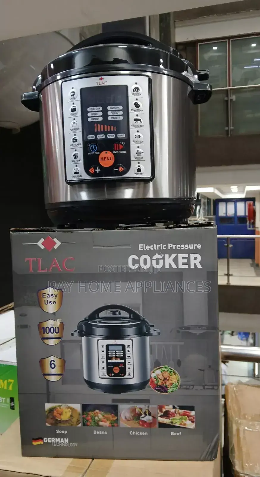6litres Tlac Pressure Cooker