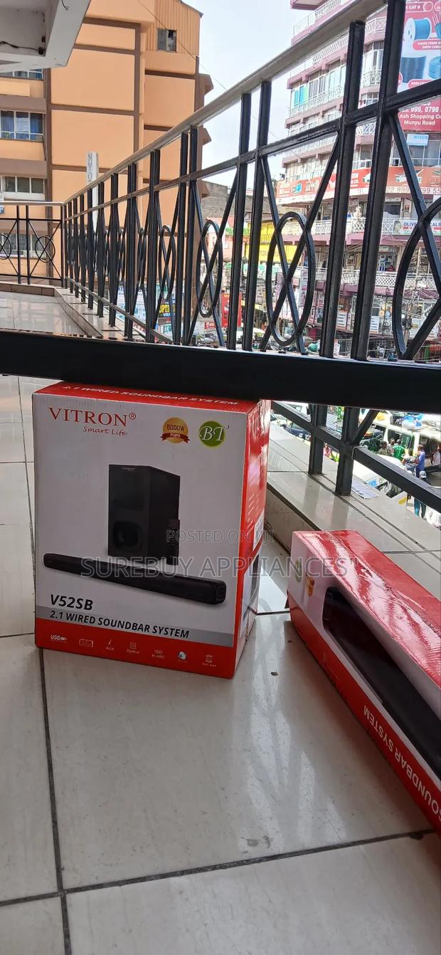Vitron V52sb Home Audio Soundbar With Subwoofer Multi-Input Support - main view