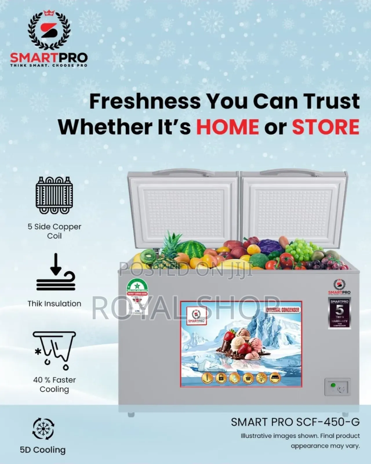 Smart Pro Deep Freezer