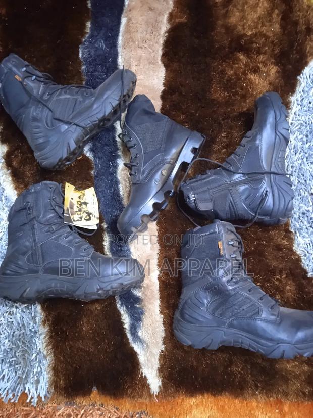 Tactical Safety Boots Delta Black Sizes 8 '7 and 9. - main view