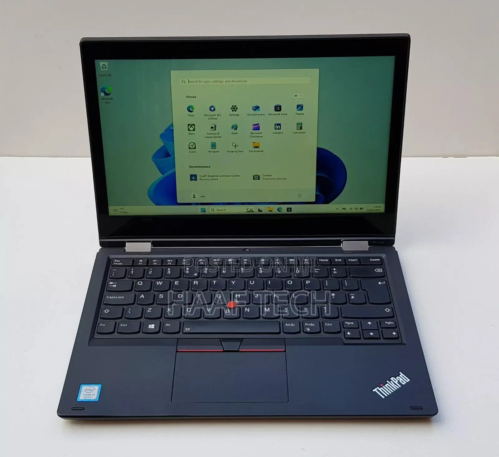 Laptop Lenovo ThinkPad X390 8GB Intel Core I5 SSD 256GB