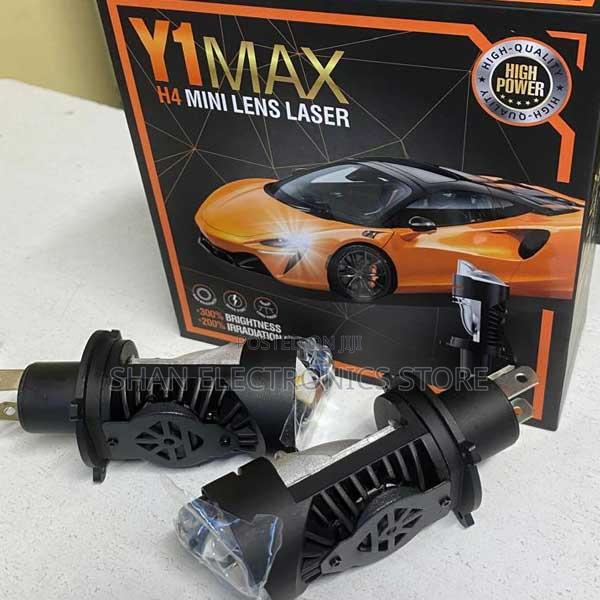 2pcs Mini H4 Laser Led Projector Left-Hand Drive H4 Led Headlight Bulb - main view
