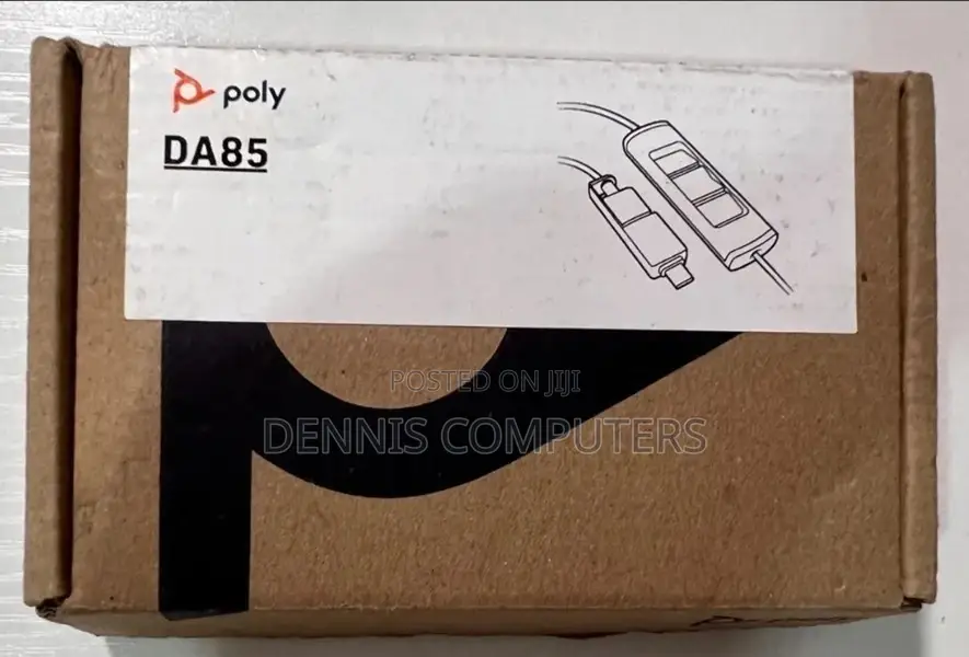 Poly - Da85 Uc Usb-to-Headset Qd Audio Processor (4 Pin) (Inline Contr