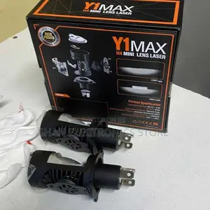 12000lm Y1 2x Mini H4/9003 Bi-Led Projector Lens Headlight Hi-Low