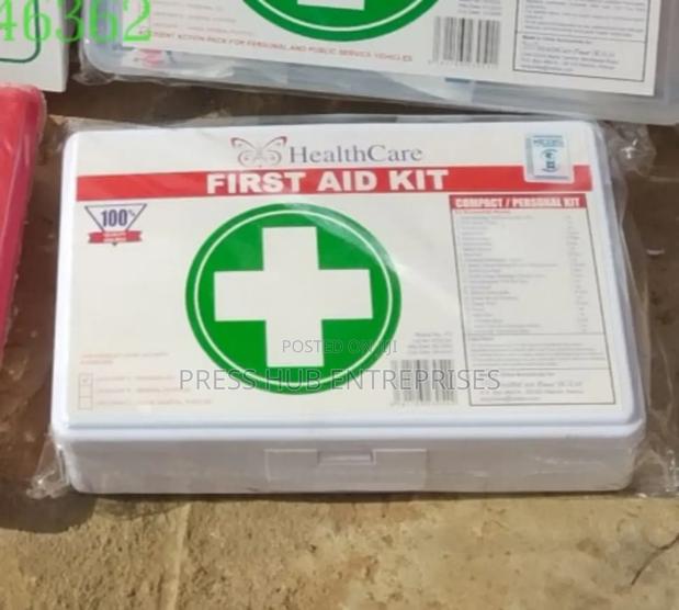 White Healthcare First Aid Kit. - main view