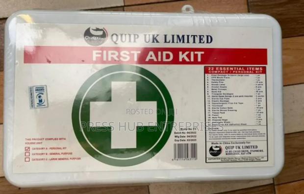 White Healthcare First Aid Kit** - main view