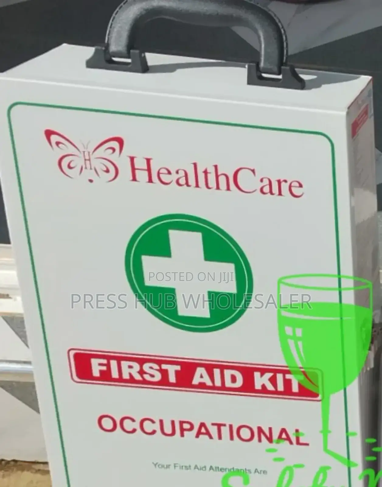 Healthcare Occupational First Aid Kit. It Is Designed