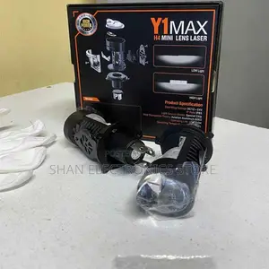 Super Bright Y1 H4 Mini Projector 2x Mini H4/9003 Bi-Led 12000lm